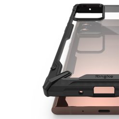 Odolný kryt Ringke Fusion X transparentno-černý – Samsung Galaxy Note 20 Ultra | Levné Kryty | Levné Kryty | Levné Kryty