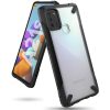 Odolný kryt Ringke Fusion X transparentno-modrý – Samsung Galaxy A21s | Levné Kryty | Levné Kryty | Levné Kryty