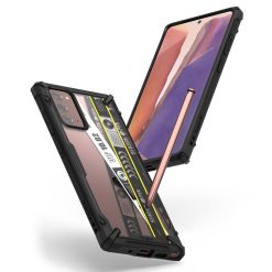 Odolný kryt Ringke Fusion X Ticket Band transparentno-černý – Samsung Galaxy A21s | Levné Kryty | Levné Kryty | Levné Kryty