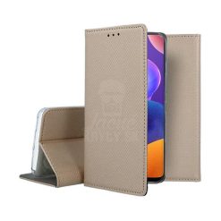 Knižkové puzdro Smart Case Book zlaté – Samsung Galaxy A31