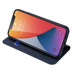 Peněženkové pouzdro Dux Ducis Skin Pro modré – Apple iPhone 12 Mini | Levné Kryty | Levné Kryty | Levné Kryty