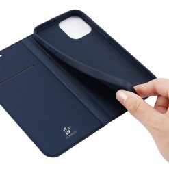 Peněženkové pouzdro Dux Ducis Skin Pro modré – Apple iPhone 12 Mini | Levné Kryty | Levné Kryty | Levné Kryty