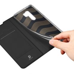 Peněženkové pouzdro Dux Ducis Skin Pro černé – Xiaomi Redmi 9 | Levné Kryty | Levné Kryty | Levné Kryty