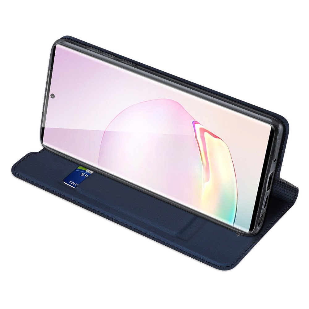 Peněženkové pouzdro Dux Ducis Skin Pro modré – Samsung Galaxy Note 20 | Levné Kryty | Levné Kryty | Levné Kryty