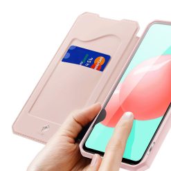 Peněženkové pouzdro Dux Ducis Skin X růžové – Samsung Galaxy A41 | Levné Kryty | Levné Kryty | Levné Kryty