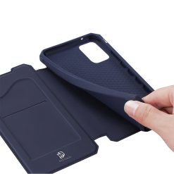 Peněženkové pouzdro Dux Ducis Skin X modré – Samsung Galaxy A41 | Levné Kryty | Levné Kryty | Levné Kryty