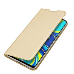 Peněženkové pouzdro Dux Ducis Skin Pro zlaté – Xiaomi Redmi Note 9S / Note 9 Pro | Levné Kryty | Levné Kryty | Levné Kryty