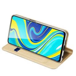 Peněženkové pouzdro Dux Ducis Skin Pro zlaté – Xiaomi Redmi Note 9S / Note 9 Pro | Levné Kryty | Levné Kryty | Levné Kryty