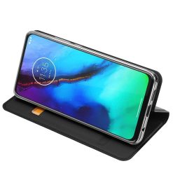 Peněženkové pouzdro Dux Ducis Skin Pro černé – Motorola Moto G Pro | Levné Kryty | Levné Kryty | Levné Kryty