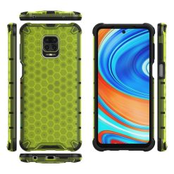 Odolný kryt Honeycomb Armor zelený – Xiaomi Redmi Note 9S / Redmi Note 9 Pro | Levné Kryty | Levné Kryty | Levné Kryty