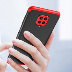 Ochranný kryt 360 Protection černo-červený – Xiaomi Redmi Note 9S / Redmi Note 9 Pro | Levné Kryty | Levné Kryty | Levné Kryty