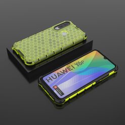 Odolný kryt Honeycomb Armor zelený – Huawei Y6p | Levné Kryty | Levné Kryty | Levné Kryty