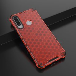 Odolný kryt Honeycomb Armor červený – Huawei Y6p | Levné Kryty | Levné Kryty | Levné Kryty