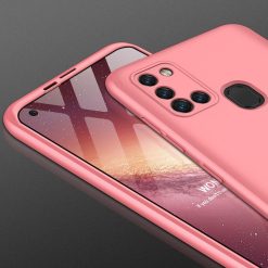 Ochranný kryt 360 Protection růžový – Samsung Galaxy A21s | Levné Kryty | Levné Kryty | Levné Kryty