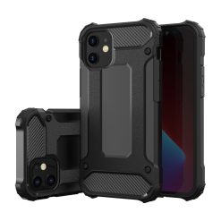 Odolný kryt Hybrid Armor černý – Apple iPhone 12 Mini | Levné Kryty | Levné Kryty | Levné Kryty