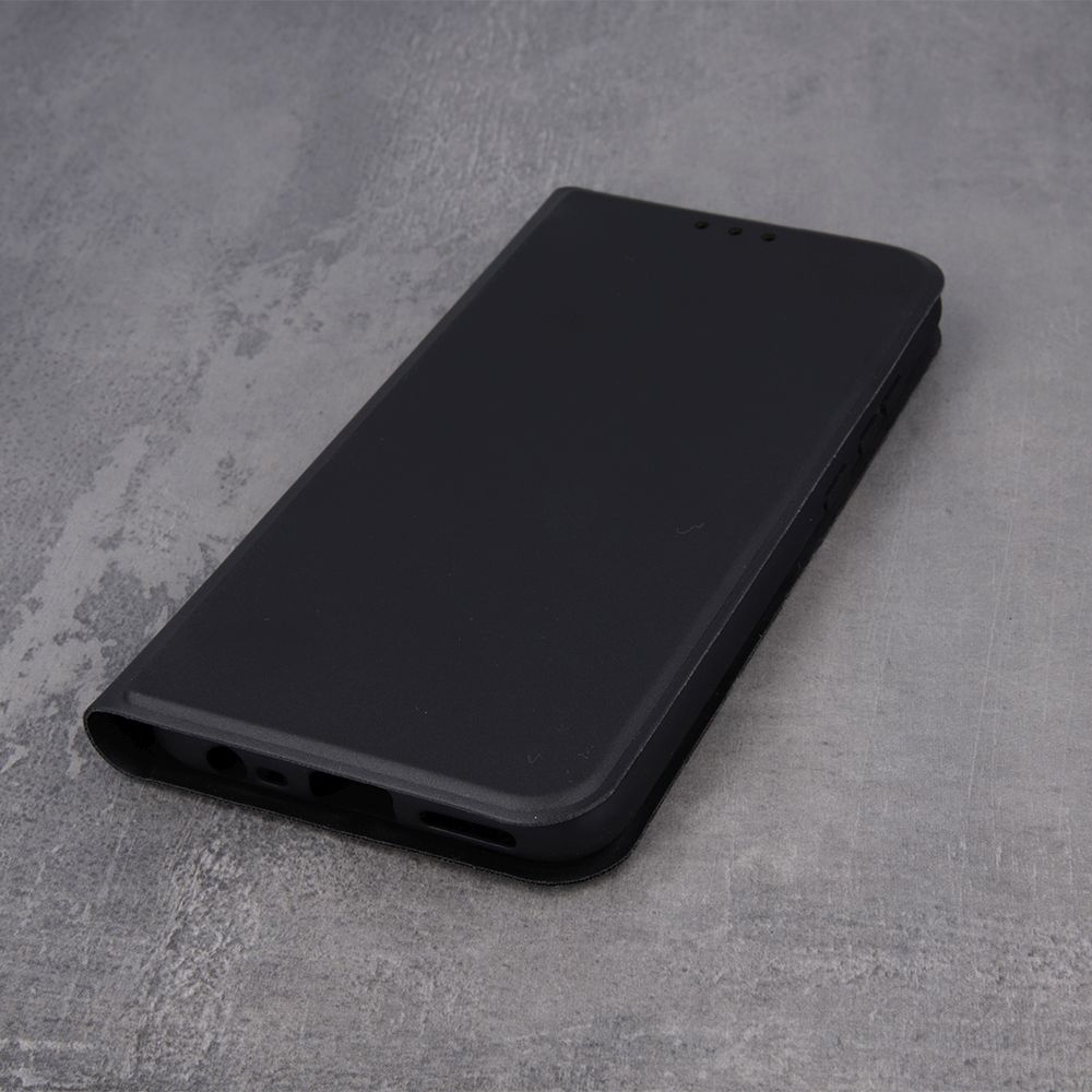 Knížkové pouzdro Smart Skin černé – Xiaomi Redmi Note 9 | Levné Kryty | Levné Kryty | Levné Kryty