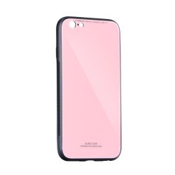 Skleněný kryt Glass Case růžový – Apple iPhone 12 Pro Max