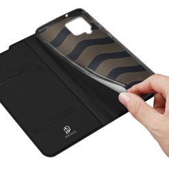 Peněženkové pouzdro Dux Ducis Skin Pro černé – Samsung Galaxy A42 5G | Levné Kryty | Levné Kryty | Levné Kryty