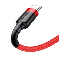 Datový kábel Baseus Cafule Cable USB / USB-C QC3.0 3A 1m červený | Levné Kryty | Levné Kryty | Levné Kryty