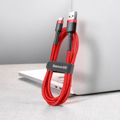 Datový kábel Baseus Cafule Cable USB / USB-C QC3.0 3A 1m červený | Levné Kryty | Levné Kryty | Levné Kryty