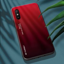 Skleněný kryt Gradient glass červeno-černý – Xiaomi Redmi 9A / Redmi 9AT | Levné Kryty | Levné Kryty | Levné Kryty