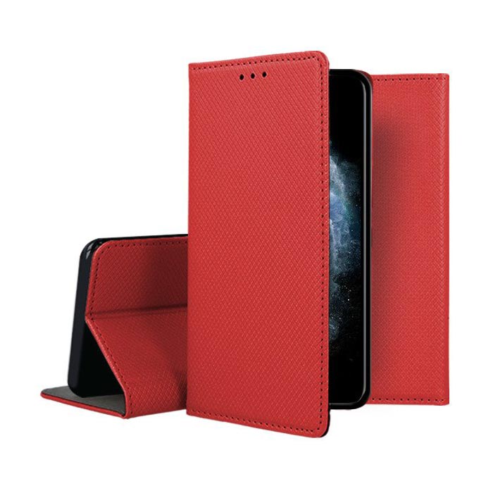 Knížkové pouzdro Smart Case Book červené – Samsung Galaxy A42 5G