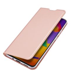 Peněženkové pouzdro Dux Ducis Skin Pro růžové – Samsung Galaxy M31s | Levné Kryty | Levné Kryty | Levné Kryty