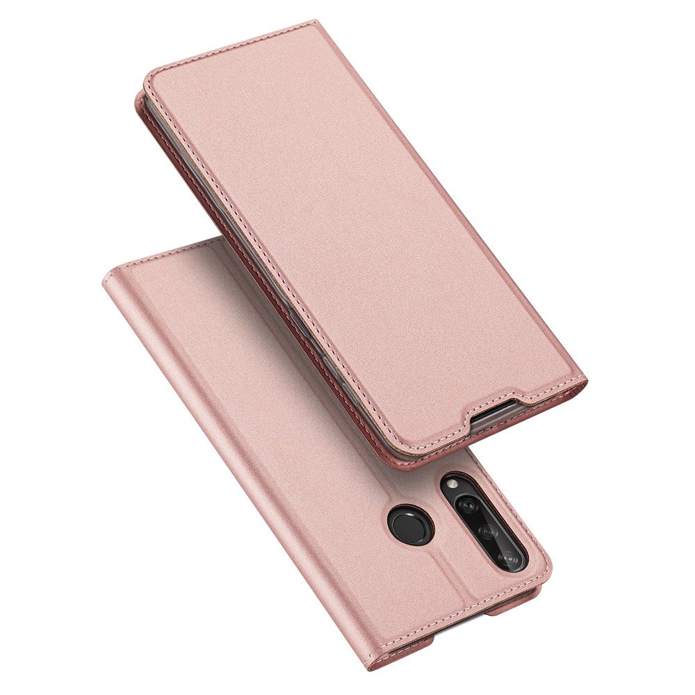 Peněženkové pouzdro Dux Ducis Skin Pro růžové – Huawei Y6p | Levné Kryty | Levné Kryty | Levné Kryty