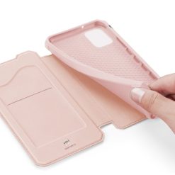 Peněženkové pouzdro Dux Ducis Skin X růžové – Samsung Galaxy Note 10 Lite | Levné Kryty | Levné Kryty | Levné Kryty