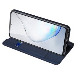 Peněženkové pouzdro Dux Ducis Skin Pro modré – Samsung Galaxy Note 10 Lite | Levné Kryty | Levné Kryty | Levné Kryty