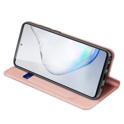 Peněženkové pouzdro Dux Ducis Skin Pro růžové – Samsung Galaxy Note 10 Lite | Levné Kryty | Levné Kryty | Levné Kryty