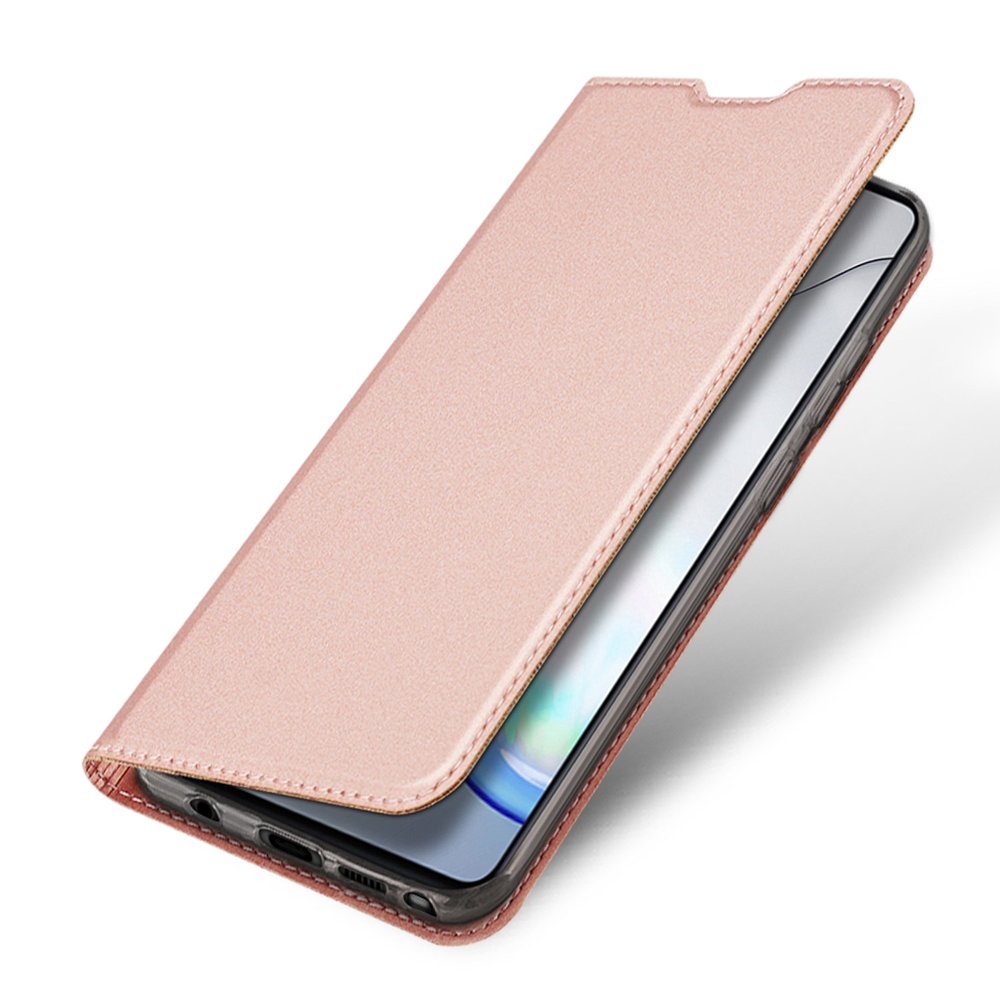 Peněženkové pouzdro Dux Ducis Skin Pro růžové – Samsung Galaxy Note 10 Lite | Levné Kryty | Levné Kryty | Levné Kryty