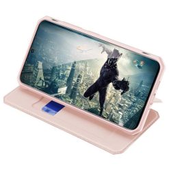 Peněženkové pouzdro Dux Ducis Skin X růžové – Samsung Galaxy S20 | Levné Kryty | Levné Kryty | Levné Kryty