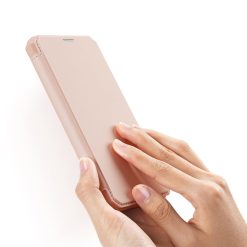 Peněženkové pouzdro Dux Ducis Skin X růžové – Apple iPhone 11 | Levné Kryty | Levné Kryty | Levné Kryty