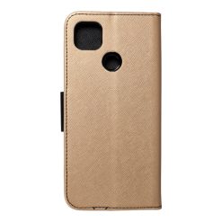 Peněženkové pouzdro Fancy Book zlato-černé – Xiaomi Redmi 9C | Levné Kryty | Levné Kryty | Levné Kryty