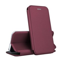 Peněženkové pouzdro Elegance bordové – LG K52 | Levné Kryty | Levné Kryty | Levné Kryty