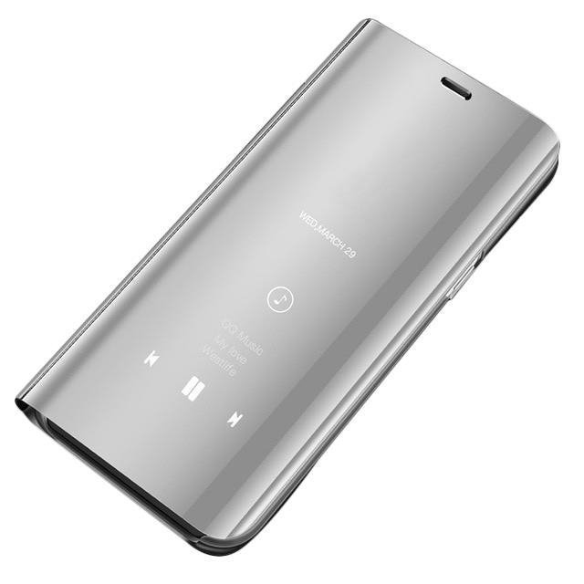 Průhledný kryt Clear View Case stříbrný – Samsung Galaxy A32 5G