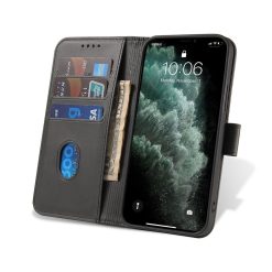 Peněženkové pouzdro Elegant Magnet Case černé – Apple iPhone 12 Pro Max | Levné Kryty | Levné Kryty | Levné Kryty