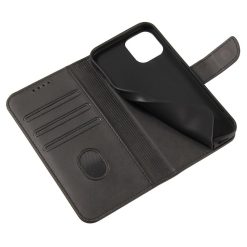 Peněženkové pouzdro Elegant Magnet Case černé – Apple iPhone 12 Pro Max | Levné Kryty | Levné Kryty | Levné Kryty