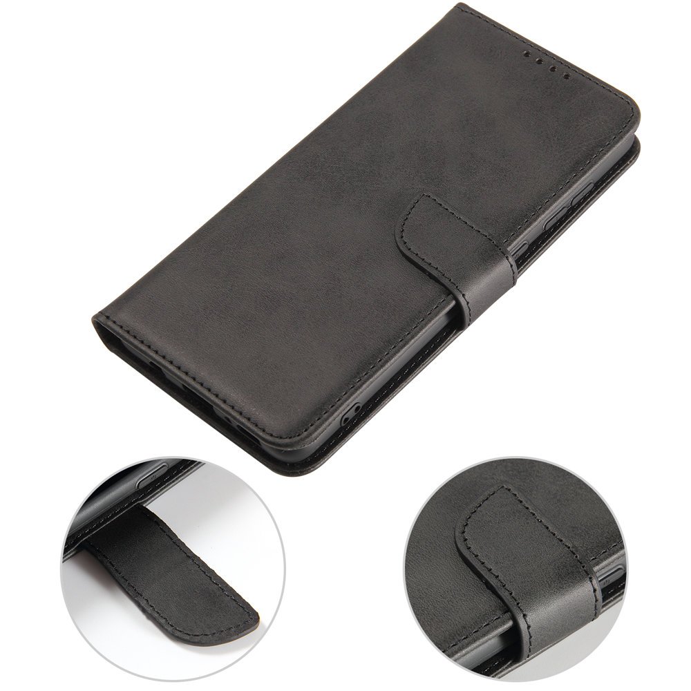 Peněženkové pouzdro Elegant Magnet Case černé – Xiaomi Redmi Note 9 | Levné Kryty | Levné Kryty | Levné Kryty