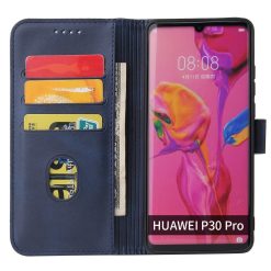 Peněženkové pouzdro Elegant Magnet Case modré – Huawei P30 Pro | Levné Kryty | Levné Kryty | Levné Kryty