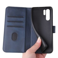 Peněženkové pouzdro Elegant Magnet Case modré – Huawei P30 Pro | Levné Kryty | Levné Kryty | Levné Kryty