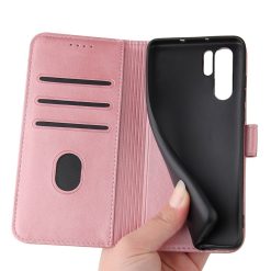 Peněženkové pouzdro Elegant Magnet Case růžové – Huawei P30 Pro | Levné Kryty | Levné Kryty | Levné Kryty