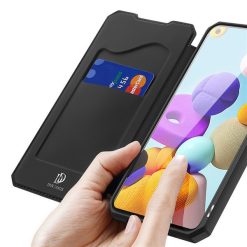 Peněženkové pouzdro Dux Ducis Skin X černé – Samsung Galaxy A21s | Levné Kryty | Levné Kryty | Levné Kryty