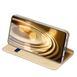 Penněženkové pouzdro Dux Ducis Skin Pro zlaté – Samsung Galaxy A21s | Levné Kryty | Levné Kryty | Levné Kryty
