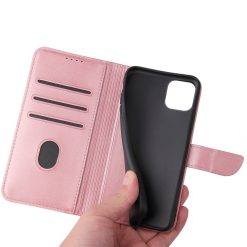 Peněženkové pouzdro Elegant Magnet Case růžové – Apple iPhone 11 Pro | Levné Kryty | Levné Kryty | Levné Kryty