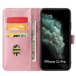 Peněženkové pouzdro Elegant Magnet Case růžové – Apple iPhone 11 Pro | Levné Kryty | Levné Kryty | Levné Kryty
