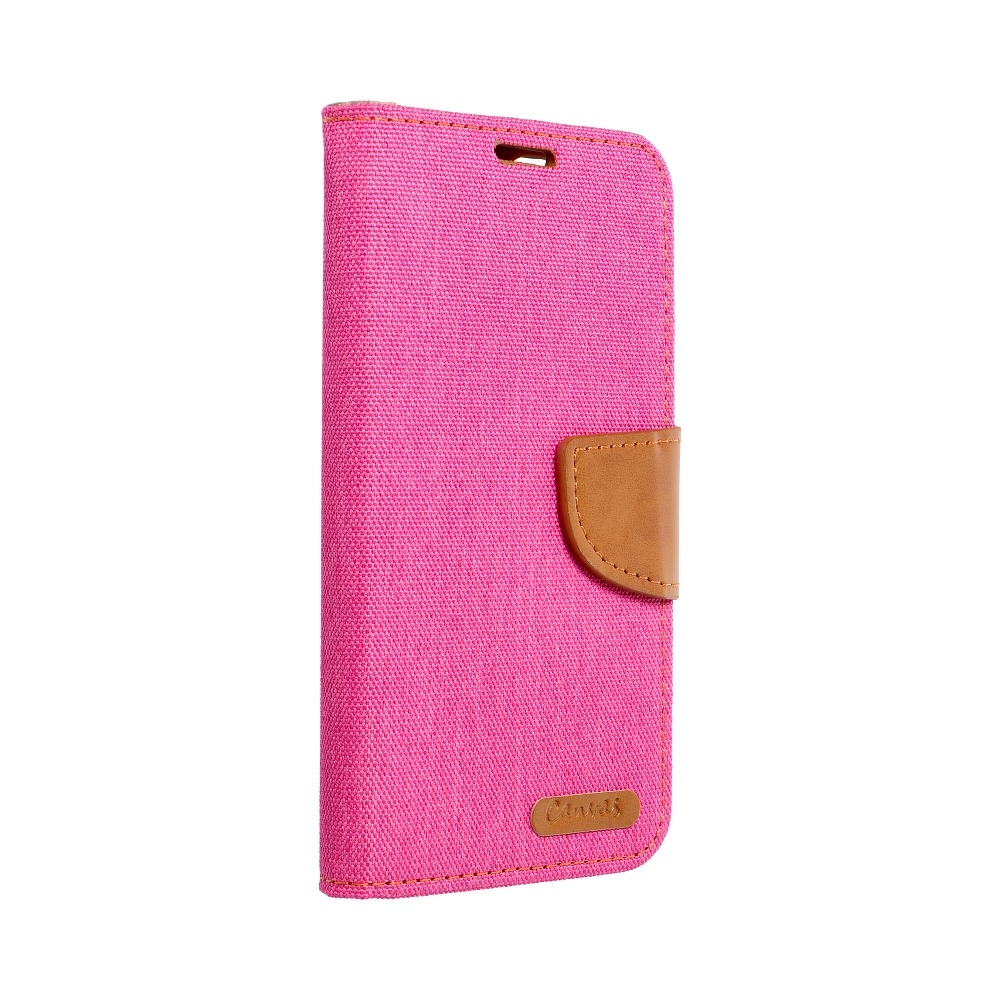 Peněženkové pouzdro Canvas Book růžové – Samsung Galaxy A72 / A72 5G