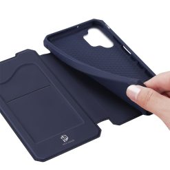 Peněženkové pouzdro Dux Ducis Skin X modré – Samsung Galaxy A32 5G | Levné Kryty | Levné Kryty | Levné Kryty