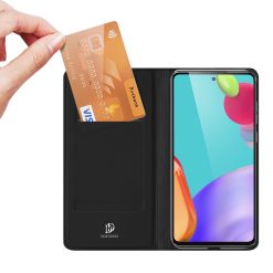 Peněženkové pouzdro Dux Ducis Skin Pro černé – Samsung Galaxy A52 / A52 5G / A52s 5G | Levné Kryty | Levné Kryty | Levné Kryty